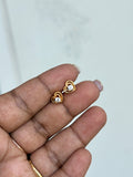 Ph266 panchaloham heart backscrew studs