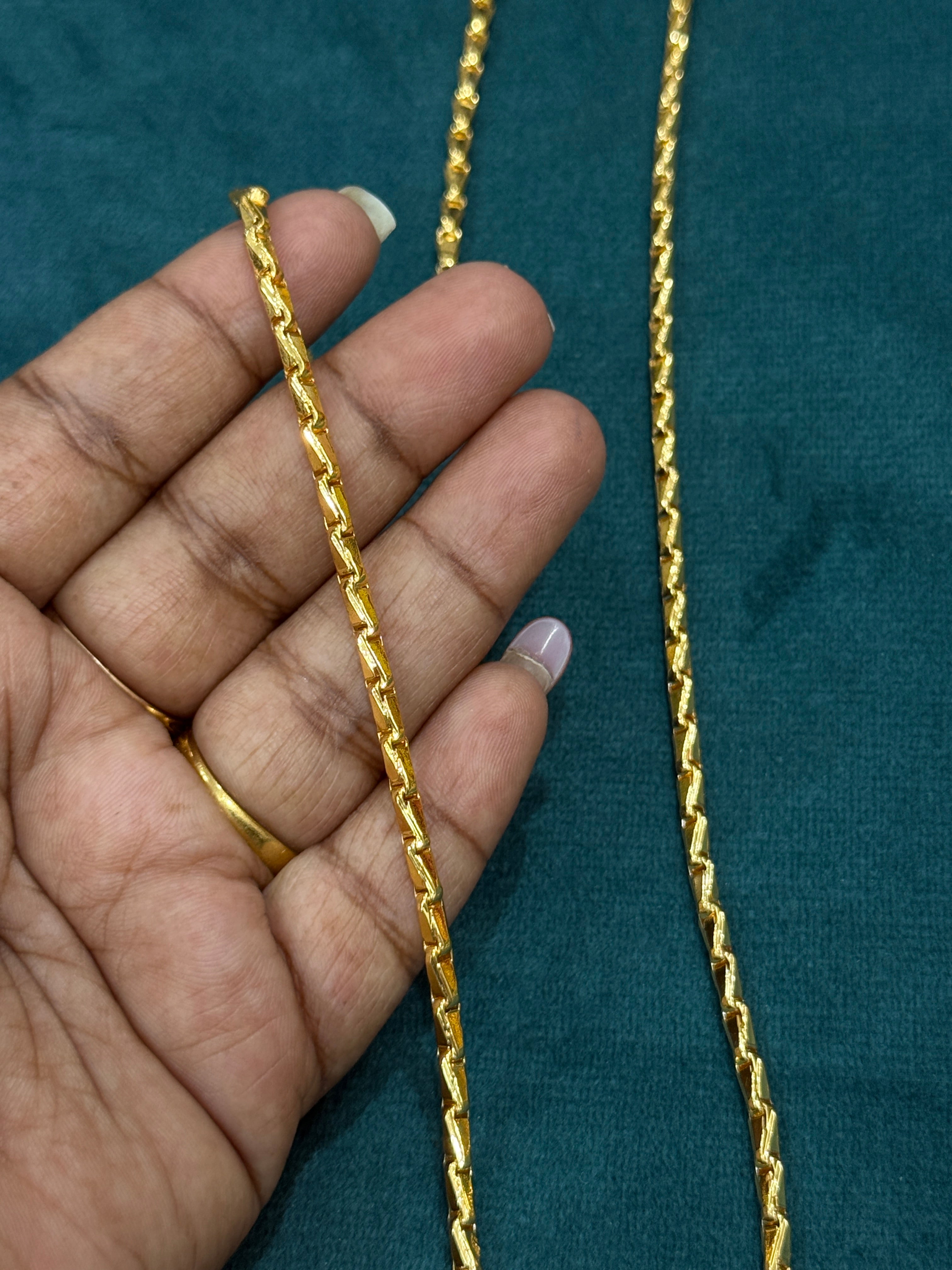 Tc005 26 inches panchaloham thali chain mangalsutra
