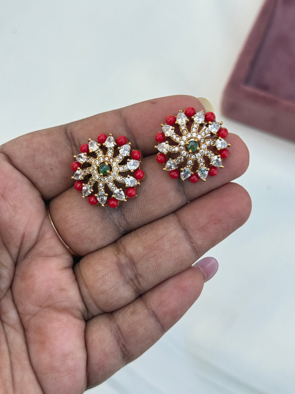 ST029 flower studs