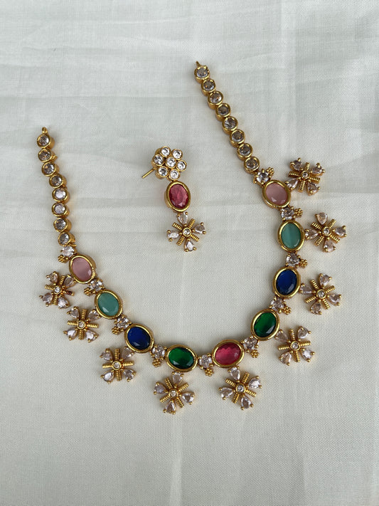 Multi star neckset