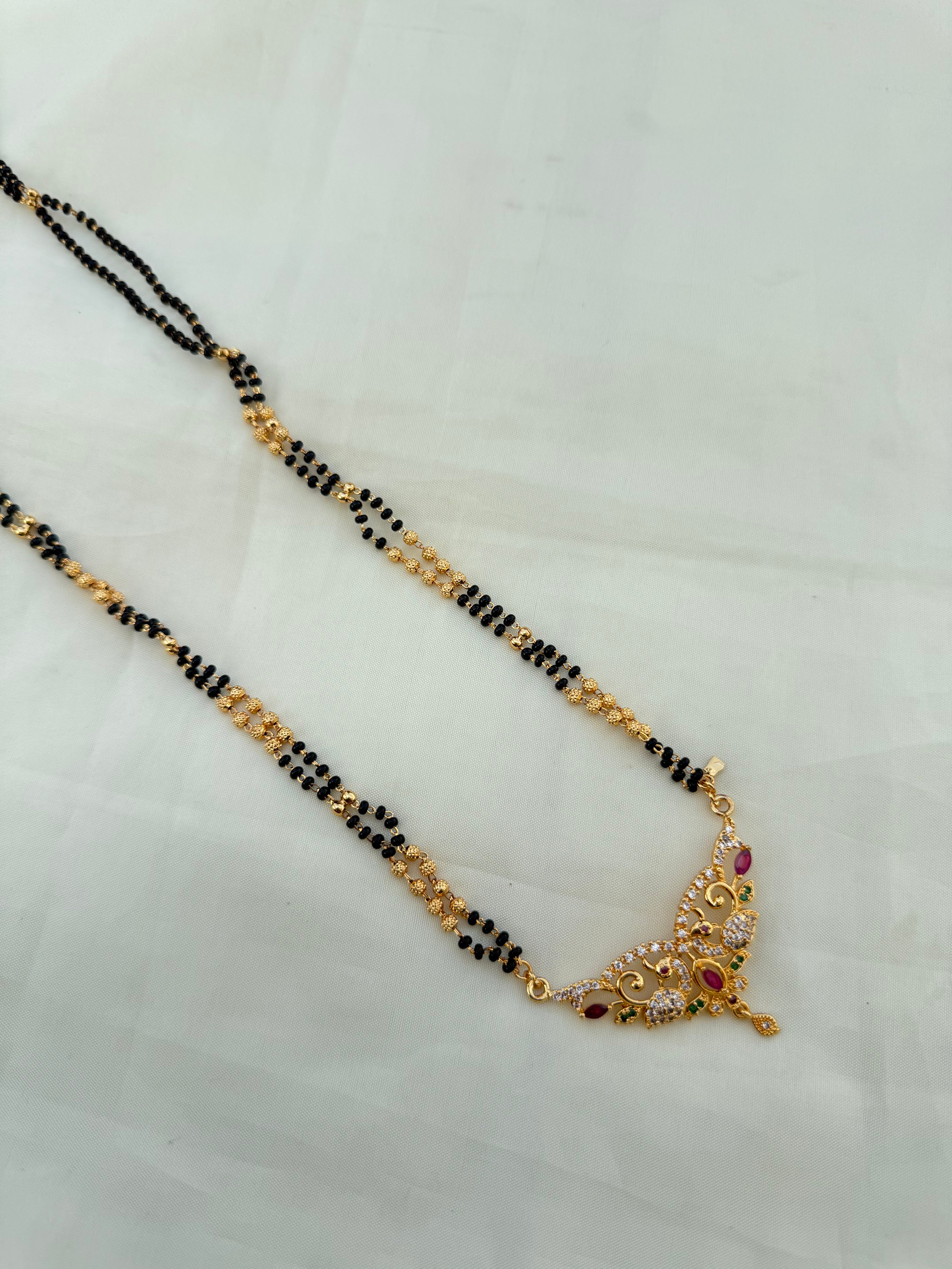 Bb603 2 lines long 26 inches blackbeads