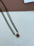 Bb112 18 inches 2 lines square blackbeads
