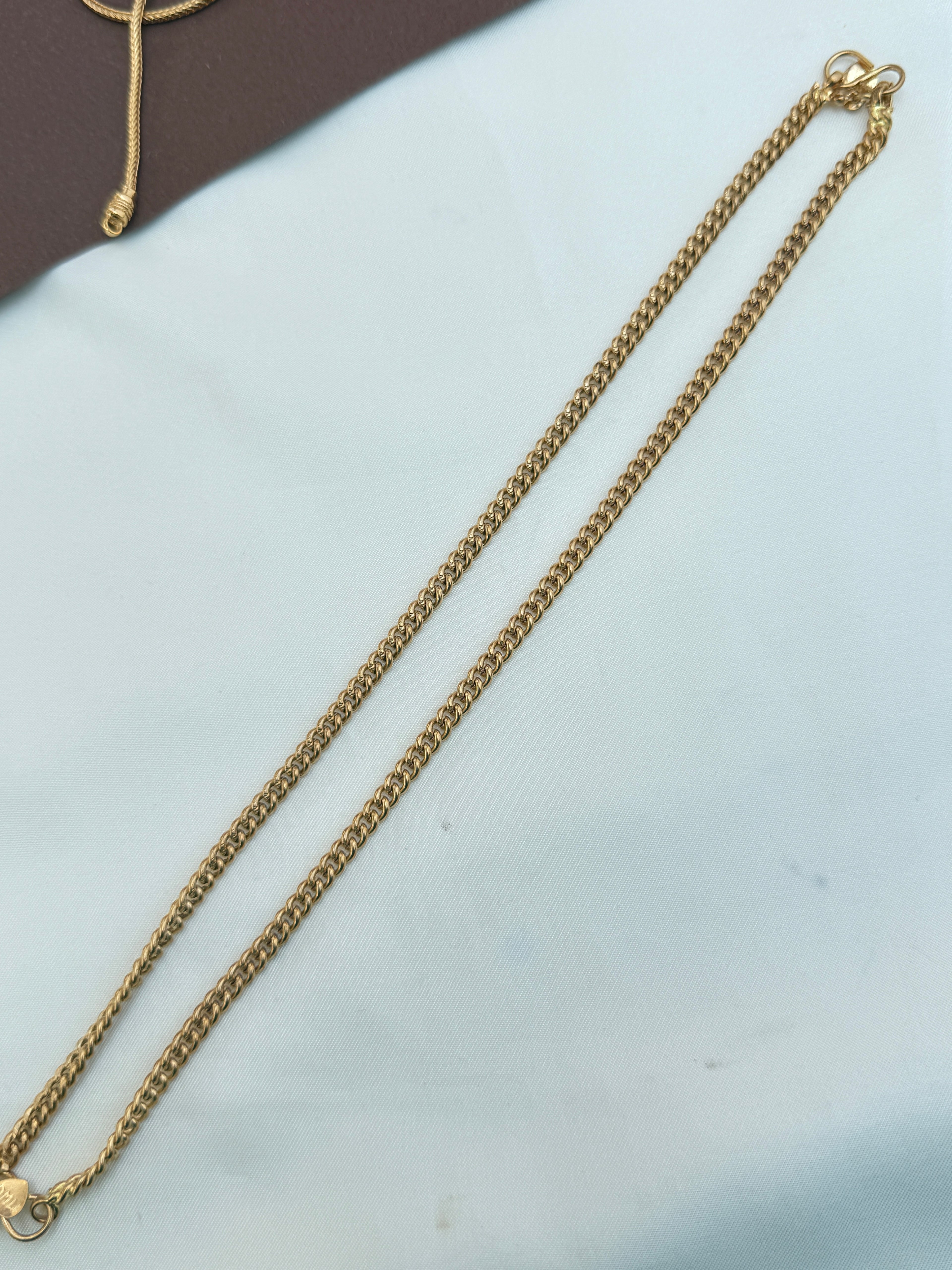 Ak123 panchaloham plain anklets