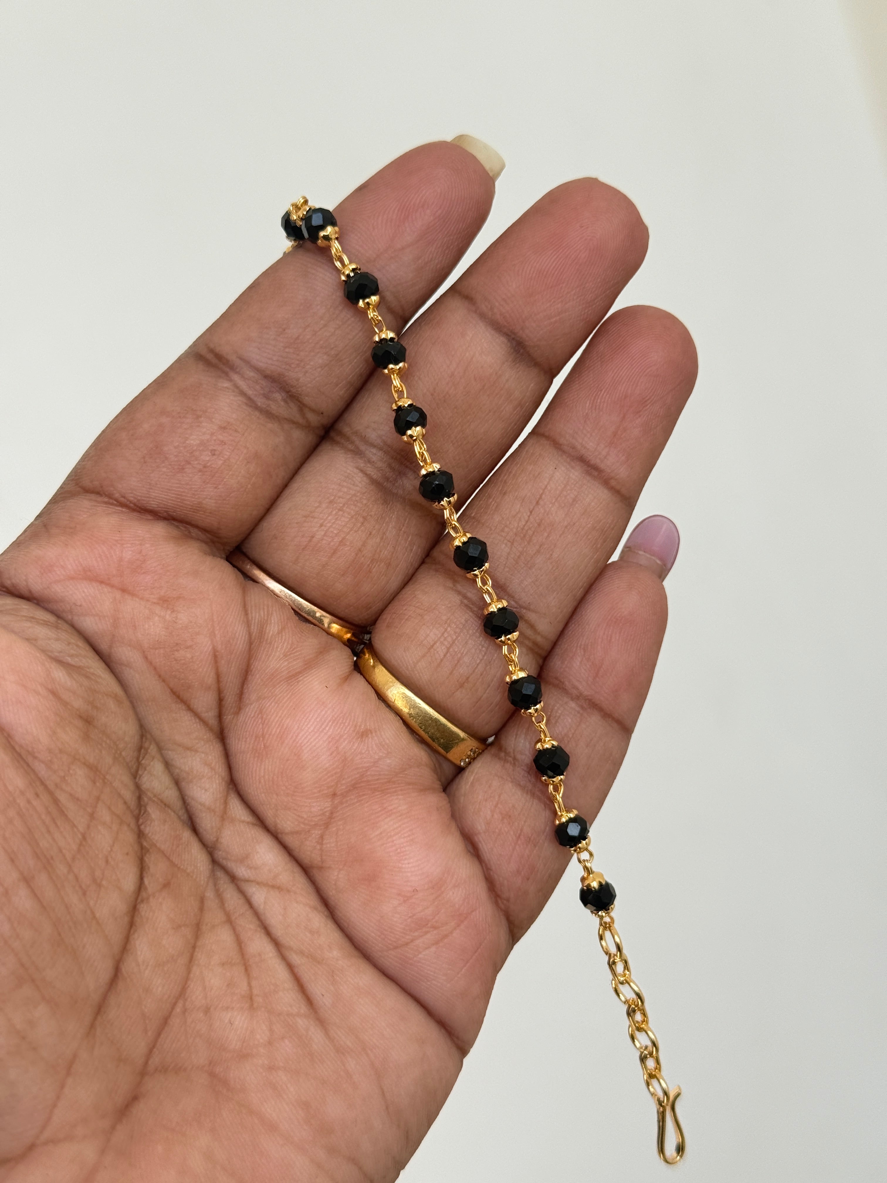 Bb100 panchaloham blackbeads bracelets color wont fade u can use it daily
