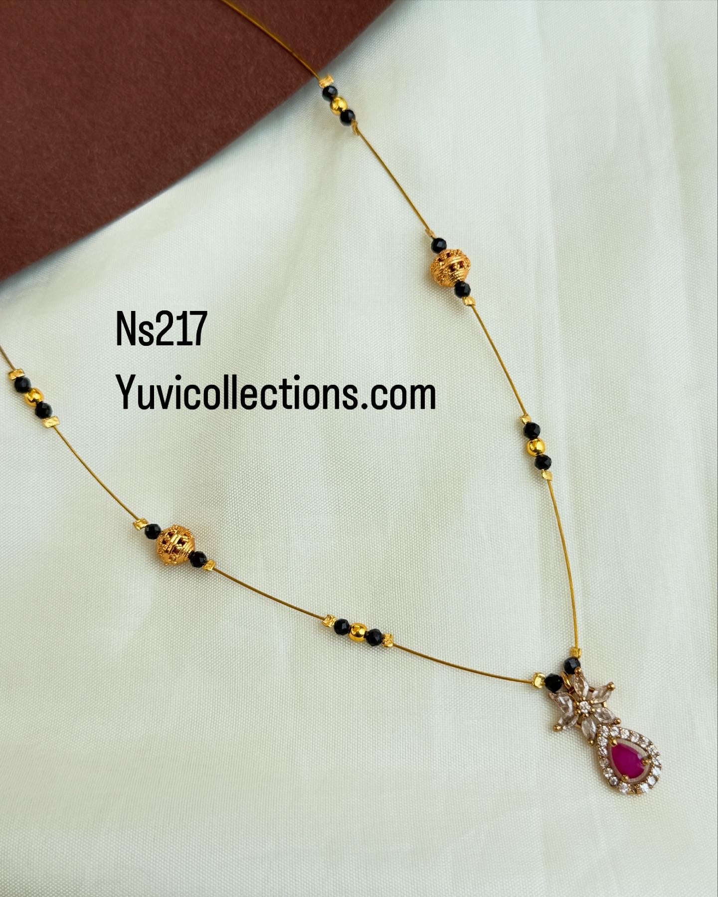 Ns 217 blackbeads invisible chain