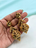 Matt finish  Lakshmidevi butta earrings Er951