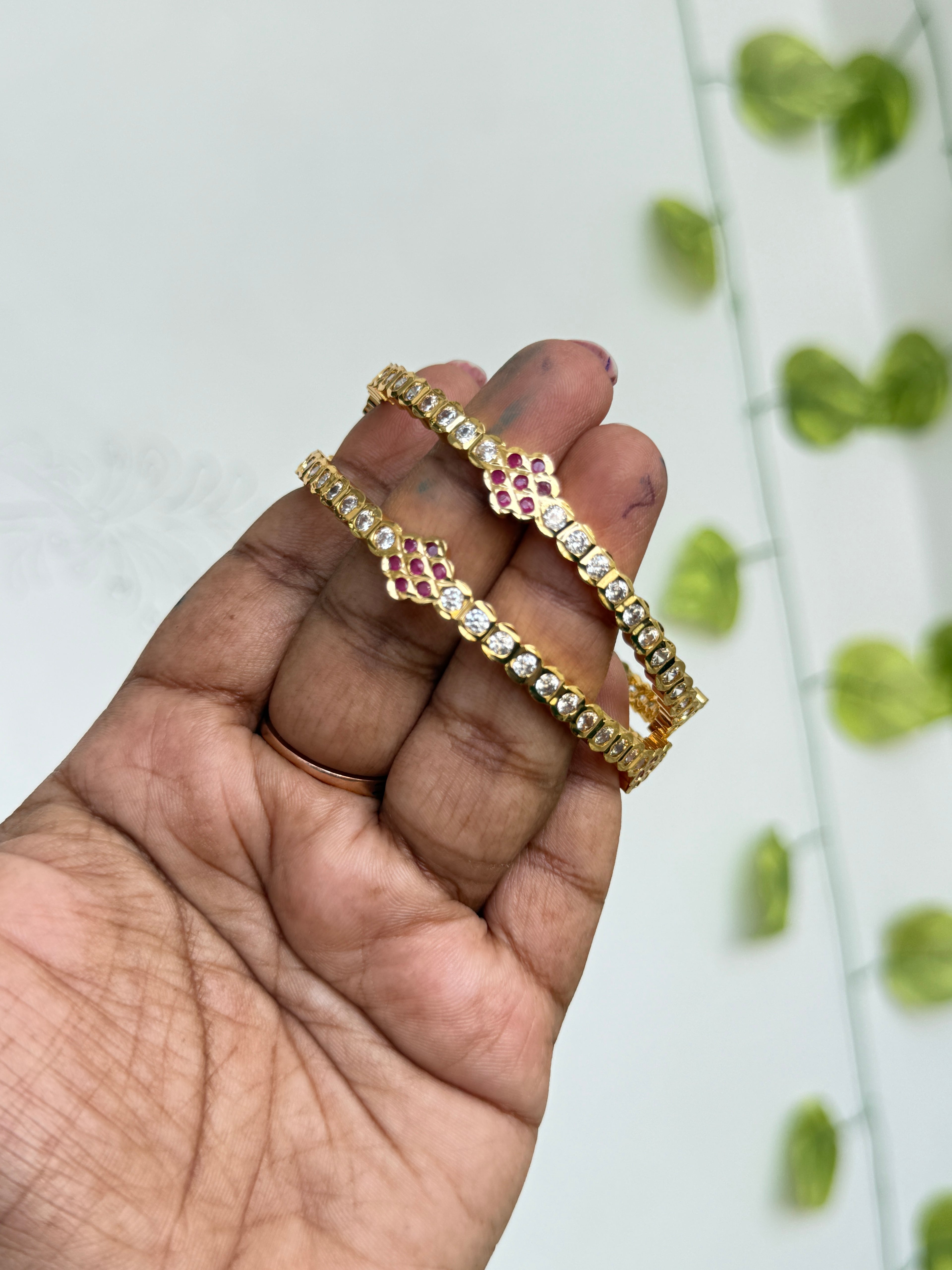 Ph041 Panchaloham polished Bangles for Women’s
