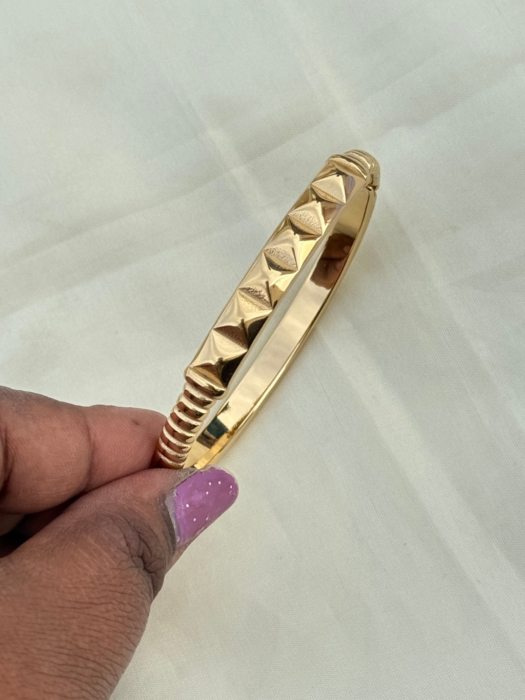 Ab002 anti-tarnish gold bracelet