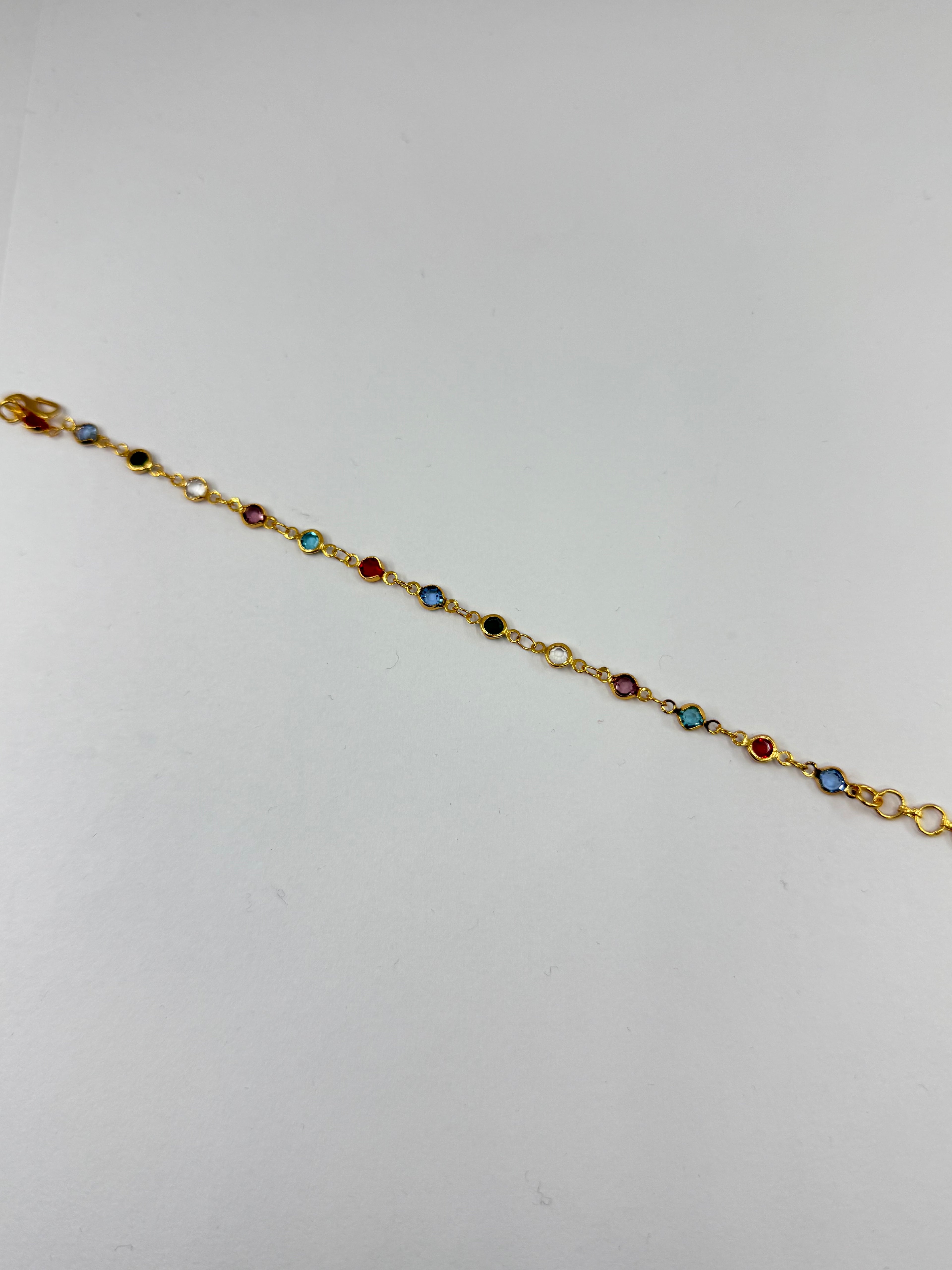 Br514 navarathan bracelet