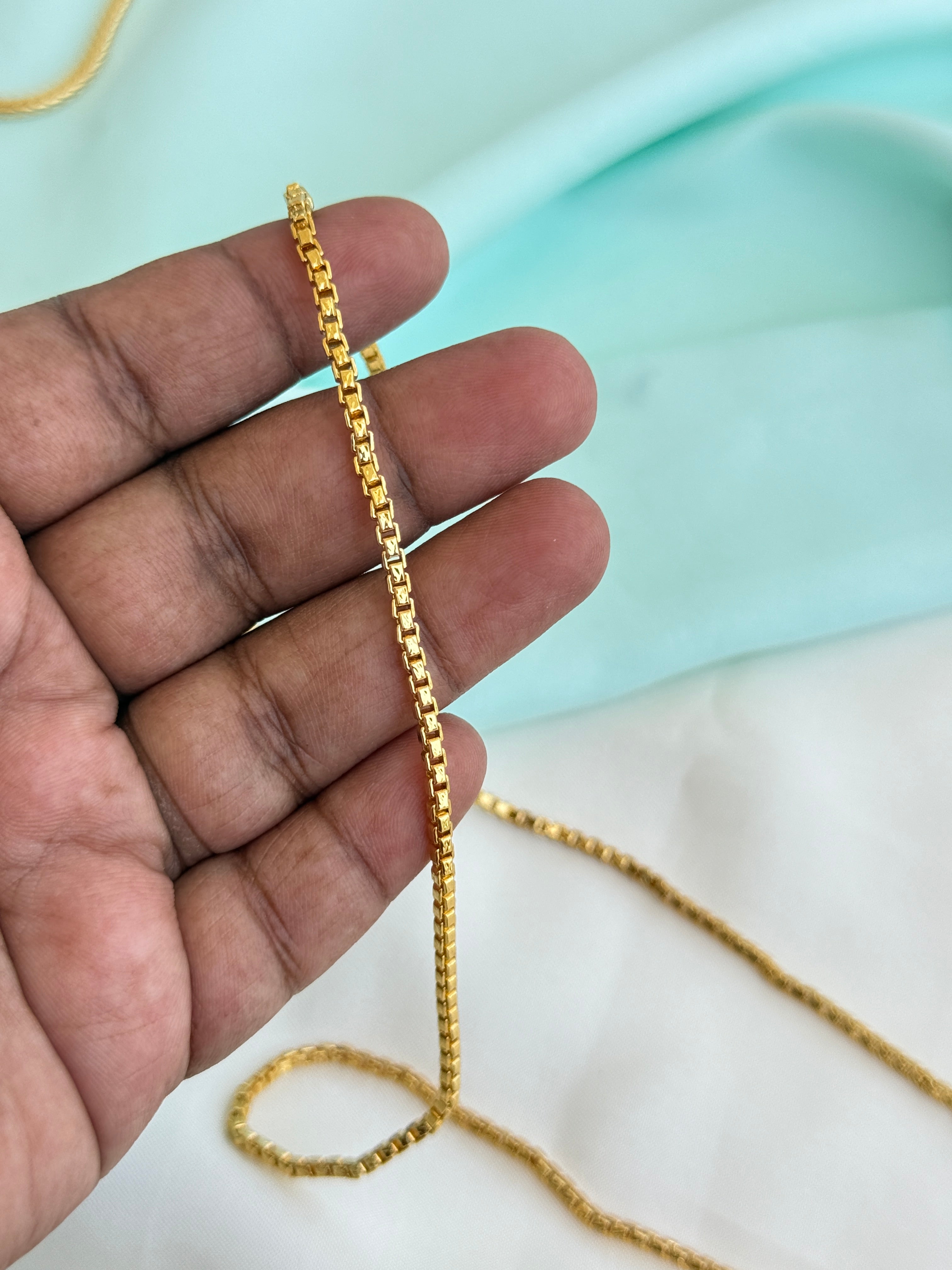 Ph512 Panchaloham polished 30 inches thali chains