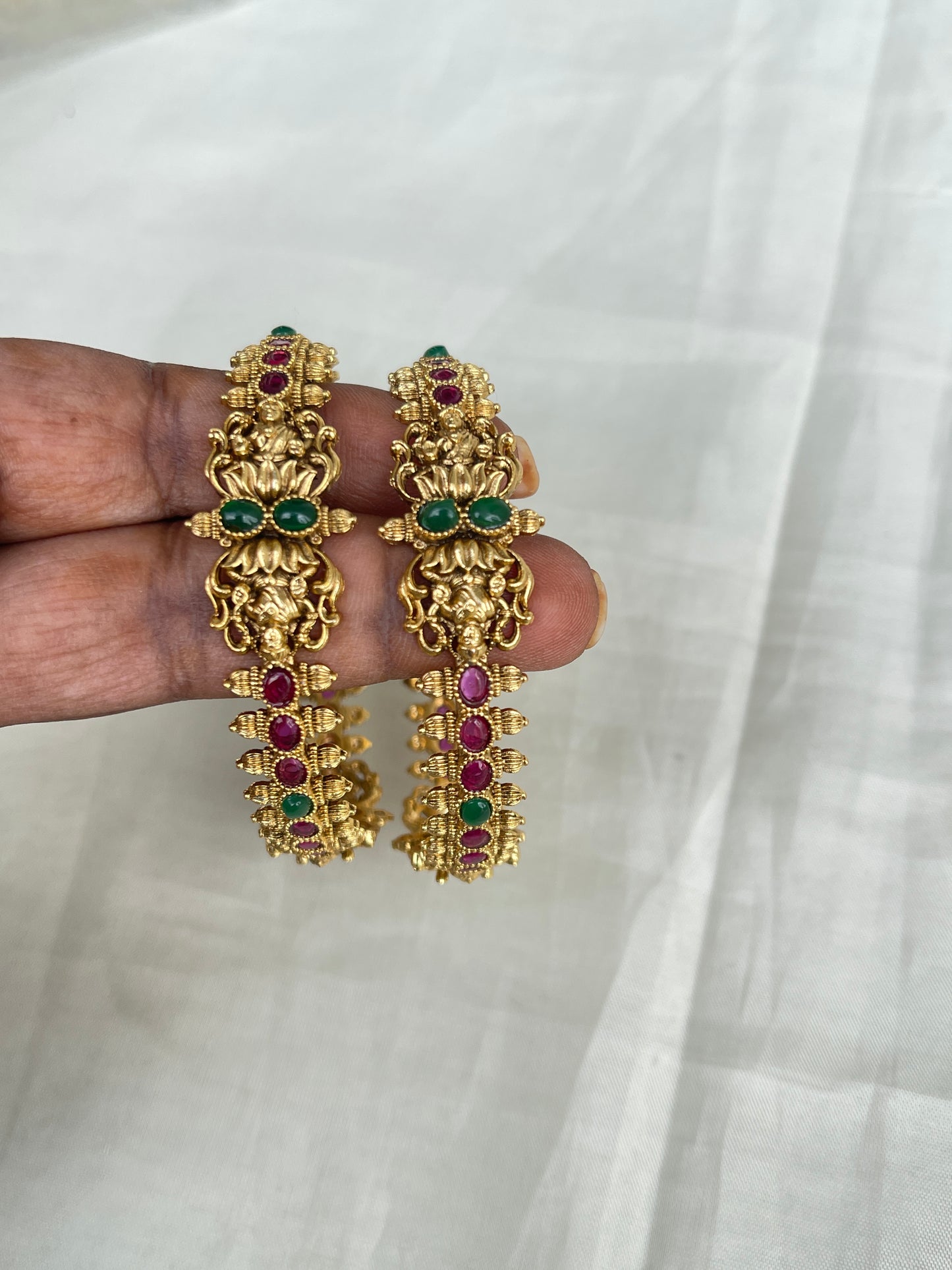 multi lakshmi devi bangles Bh1558 sb515