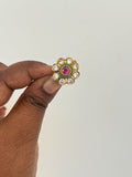 Rg211 adjustable finger ring