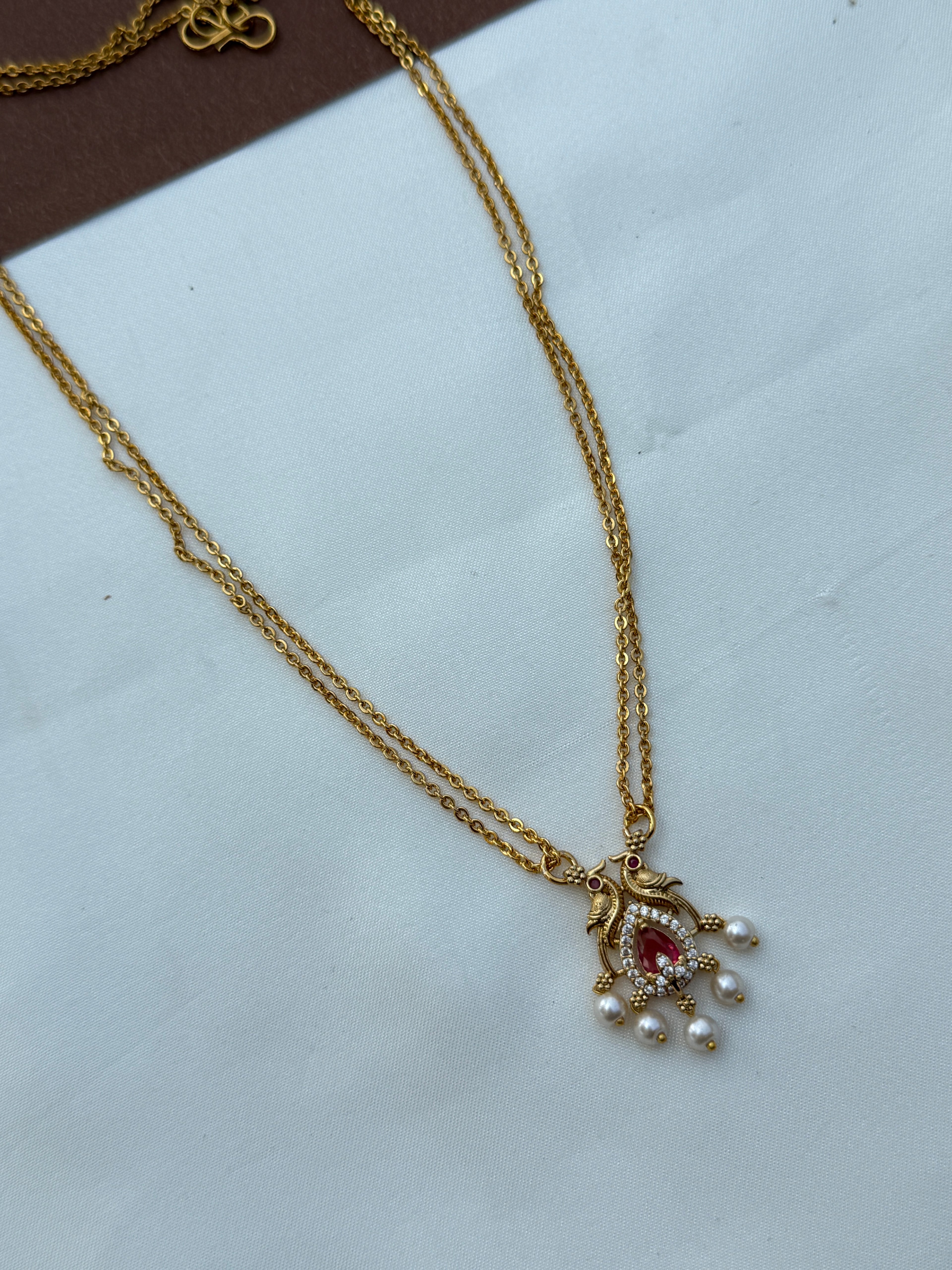 Ns612 2 lines dual peacock chain