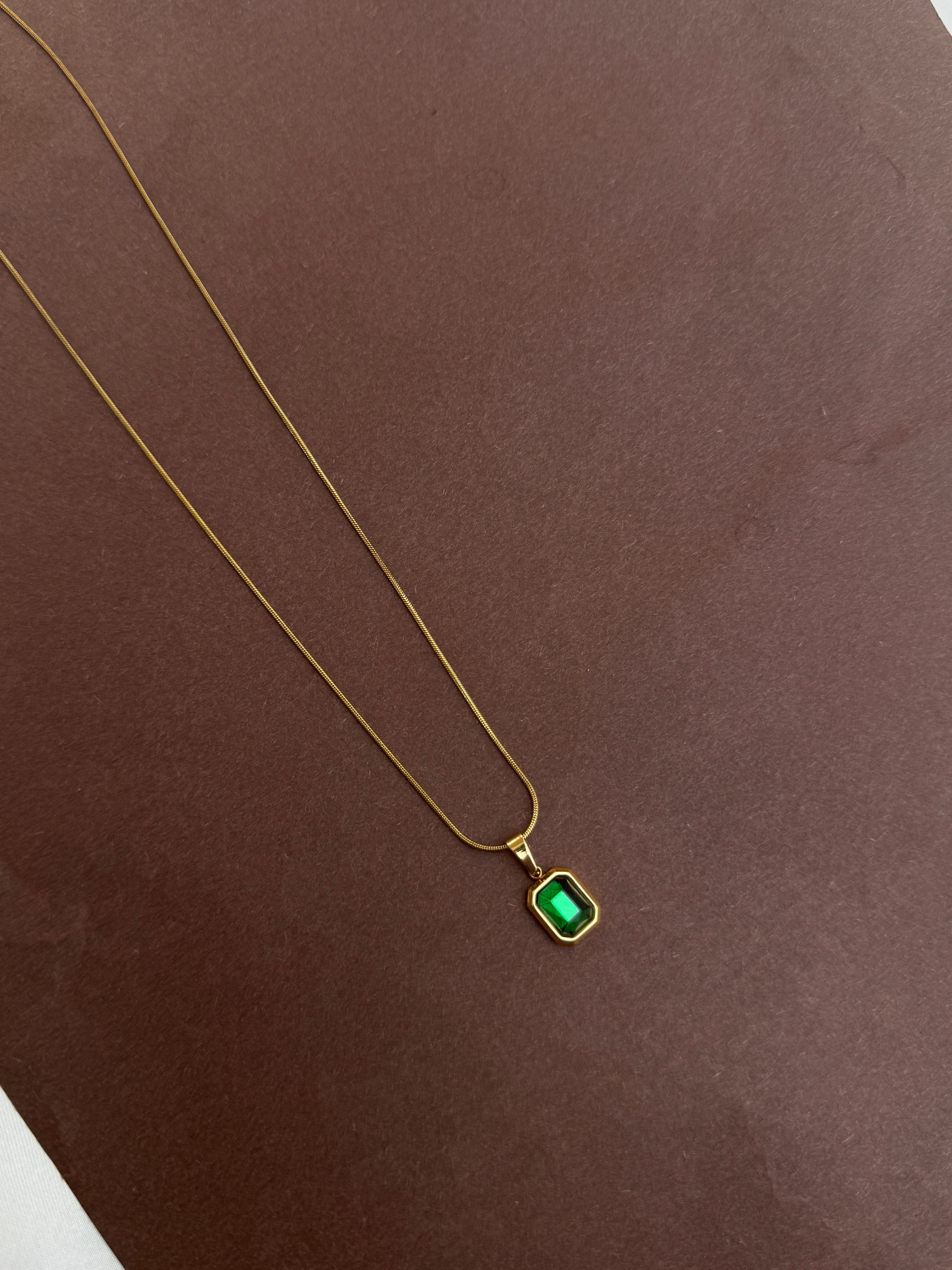 Dc026 anti tarnish daily wear locket chain
