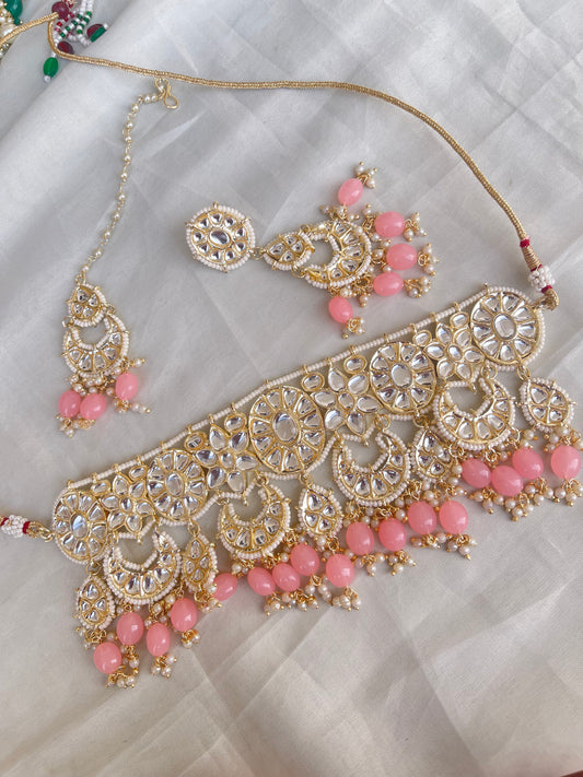 Heavy Meenakari neckset