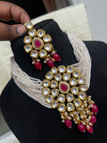 Kundan pearl choker NS30172