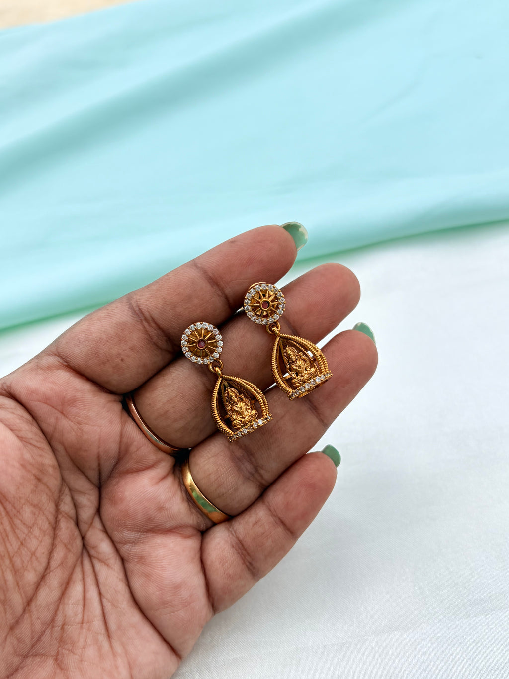 Lakshmi devi butta earrings Er929