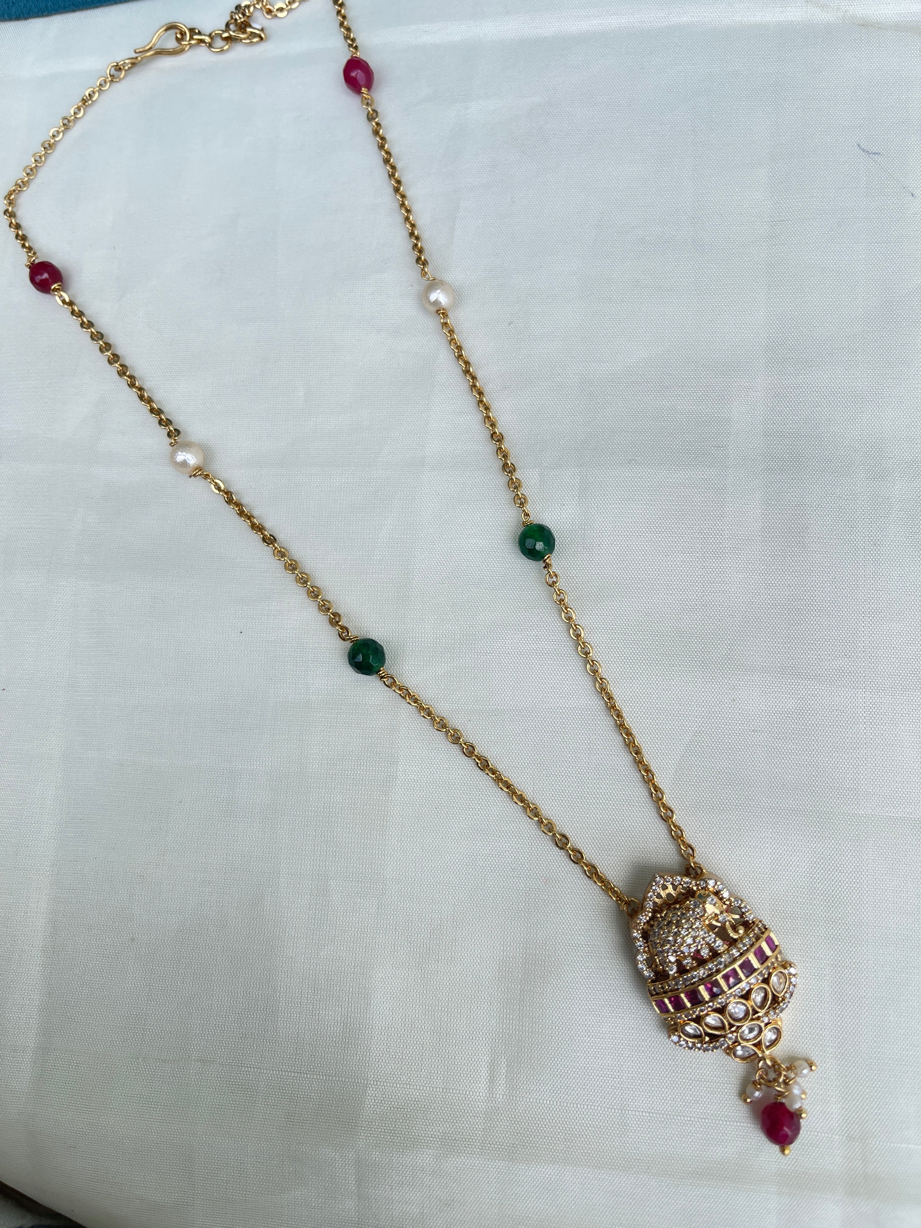 Ns1604 elephant simple chain