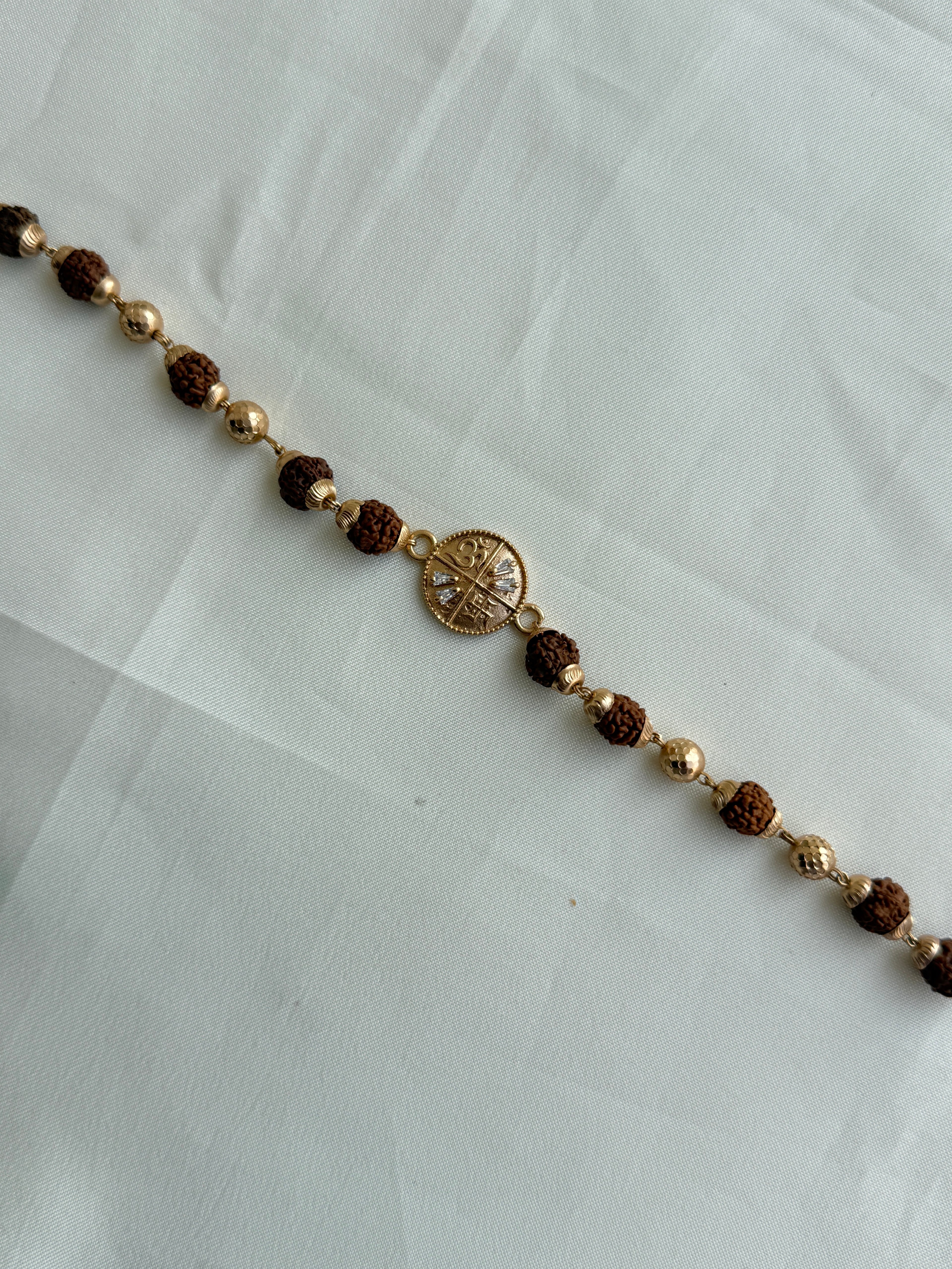 Rd001 panchaloham rudhraksha bracelet