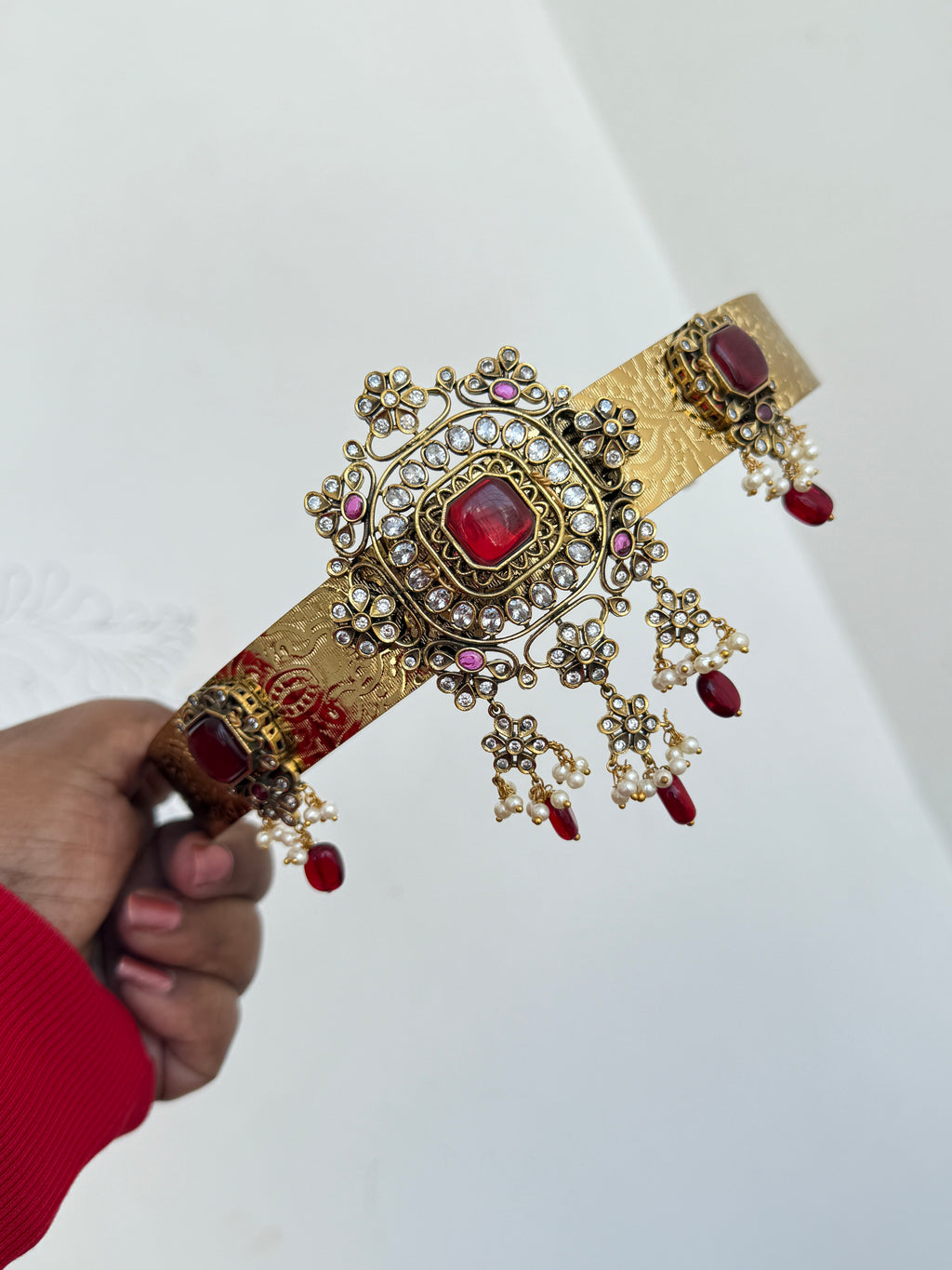 Hb553 Victorian moissanite kids hipbelt