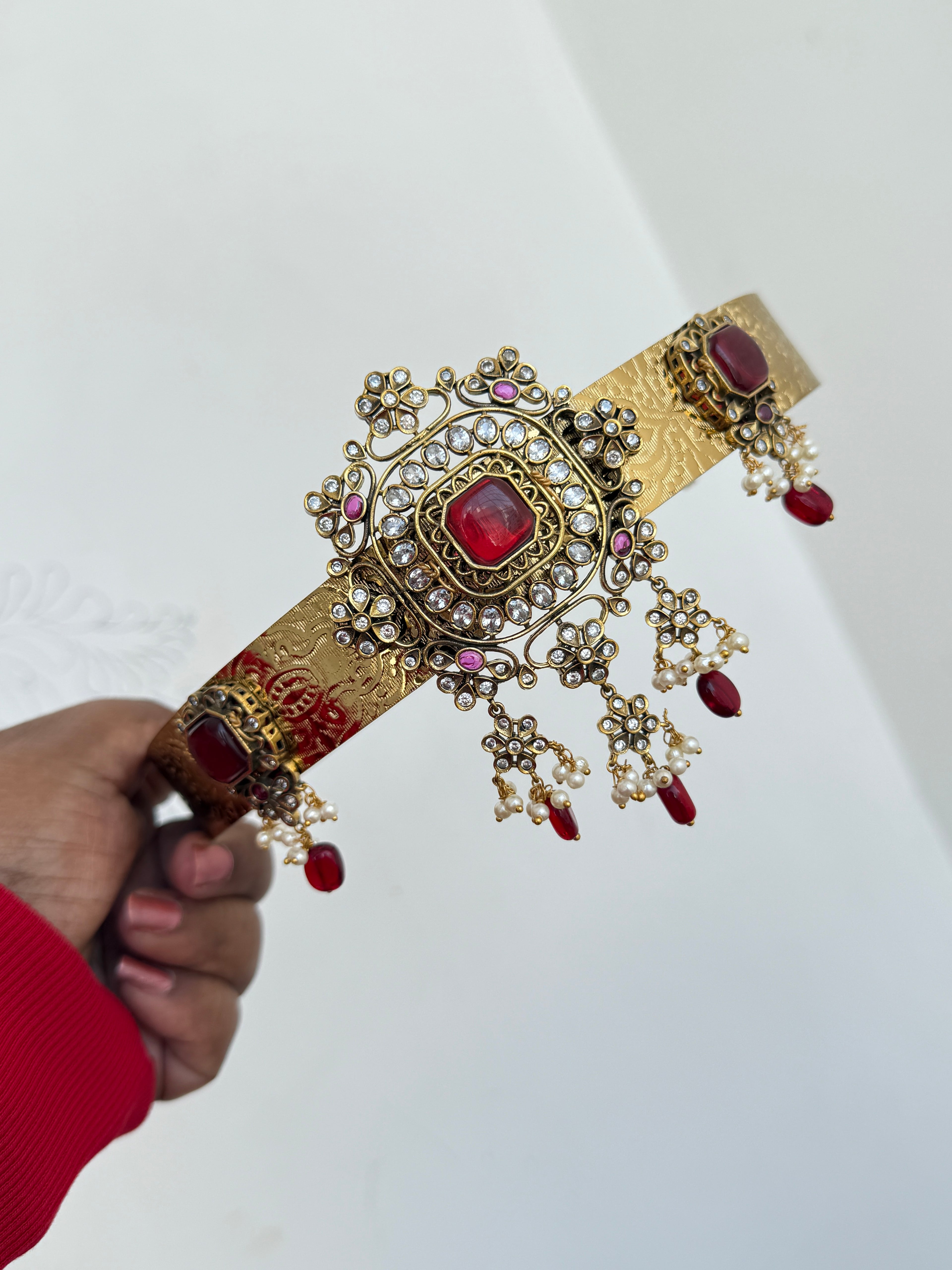 Hb553 Victorian moissanite kids hipbelt