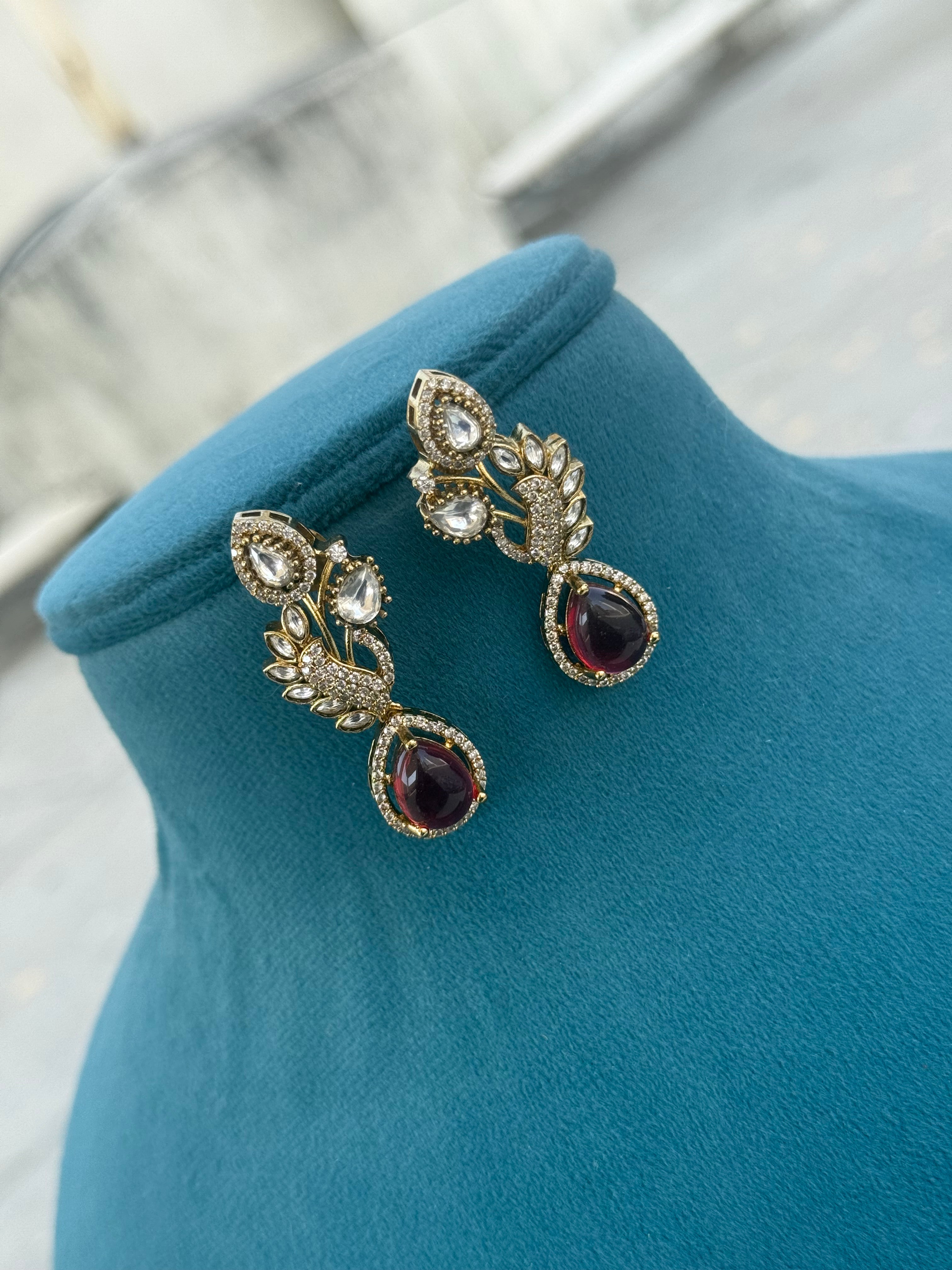 Er2053 victorian western Earrings