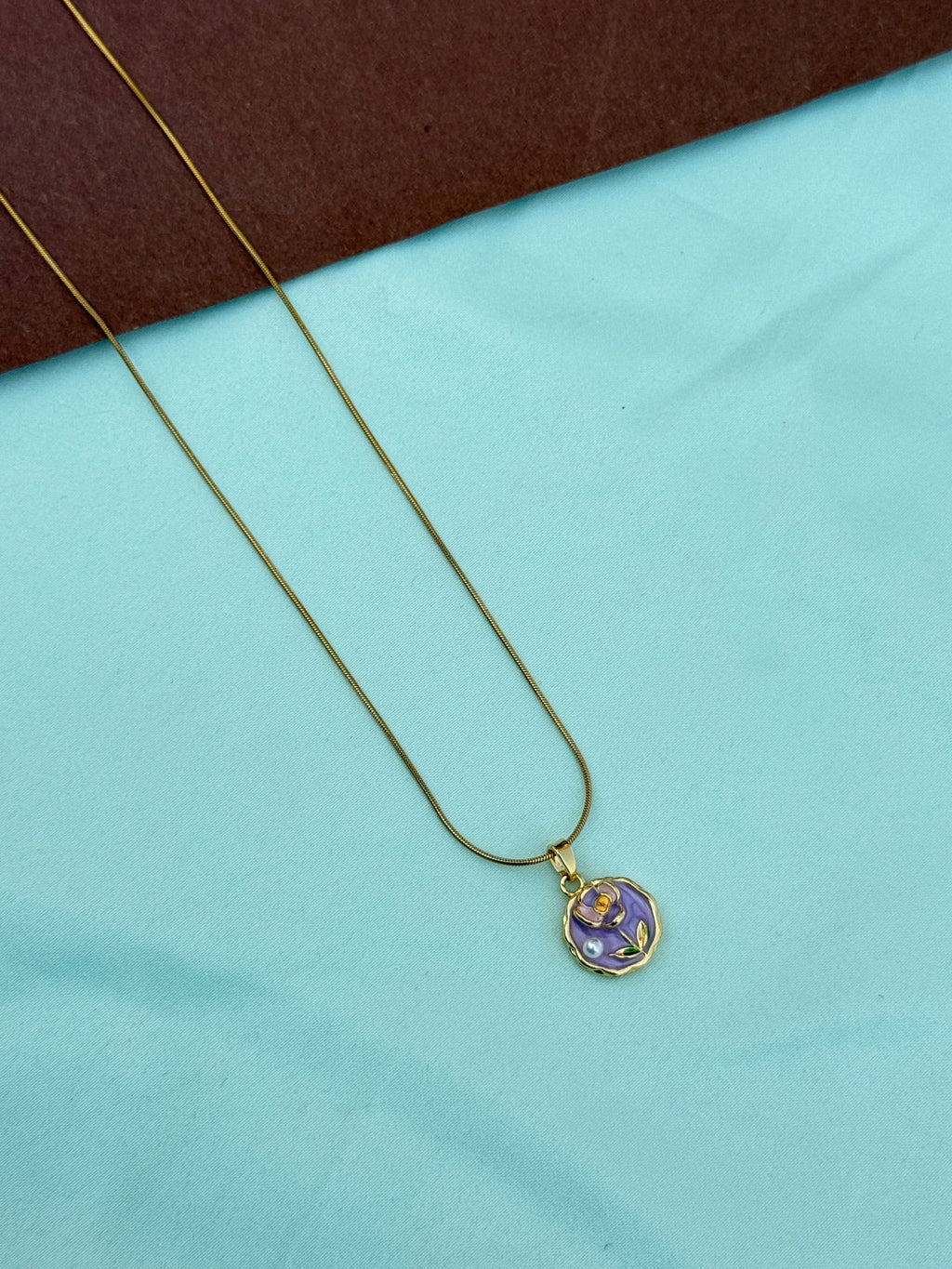 Dc053 anti tarnish flower 18inches daily wear chain