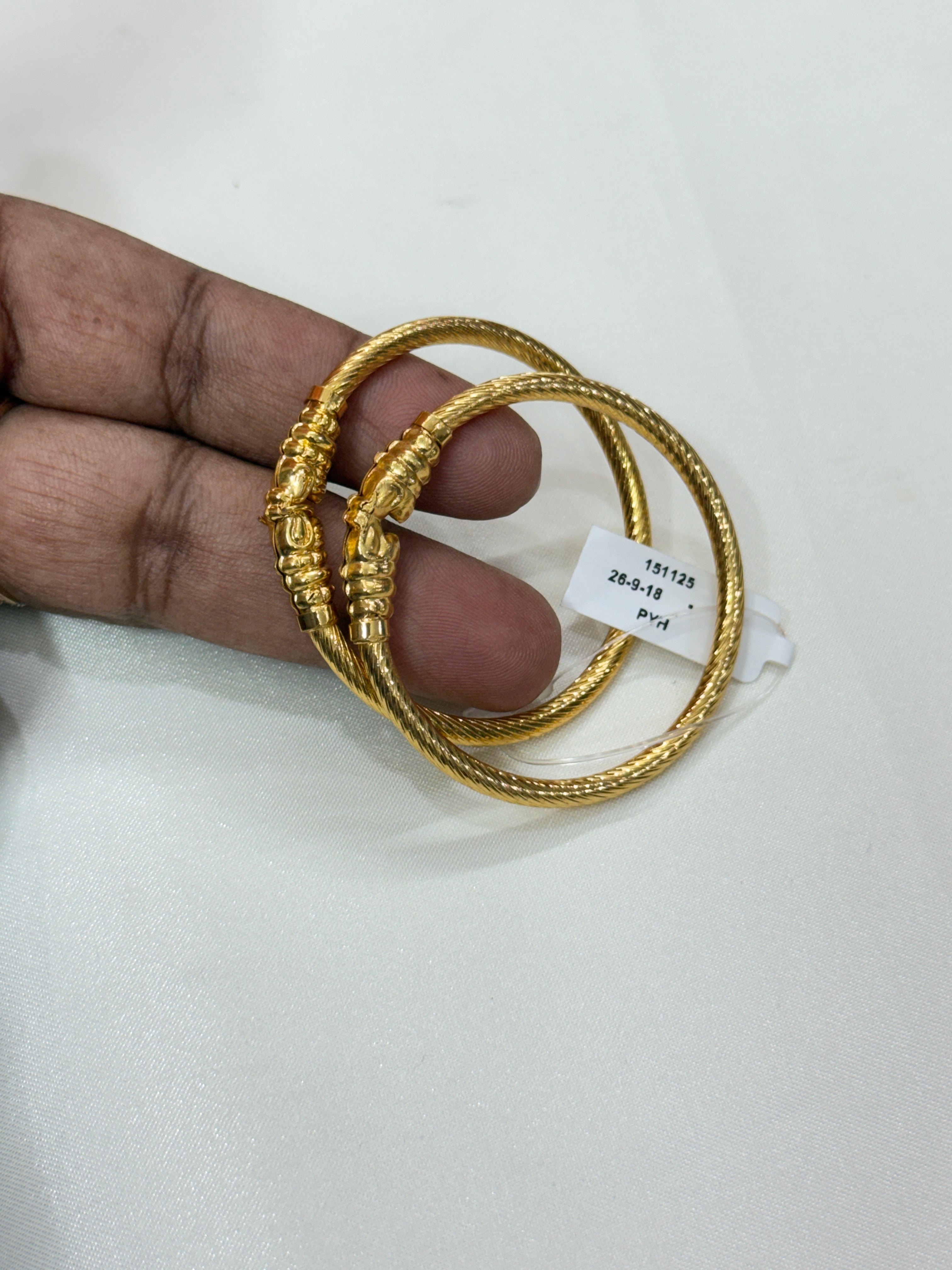 Kd043 elephant kids bangles