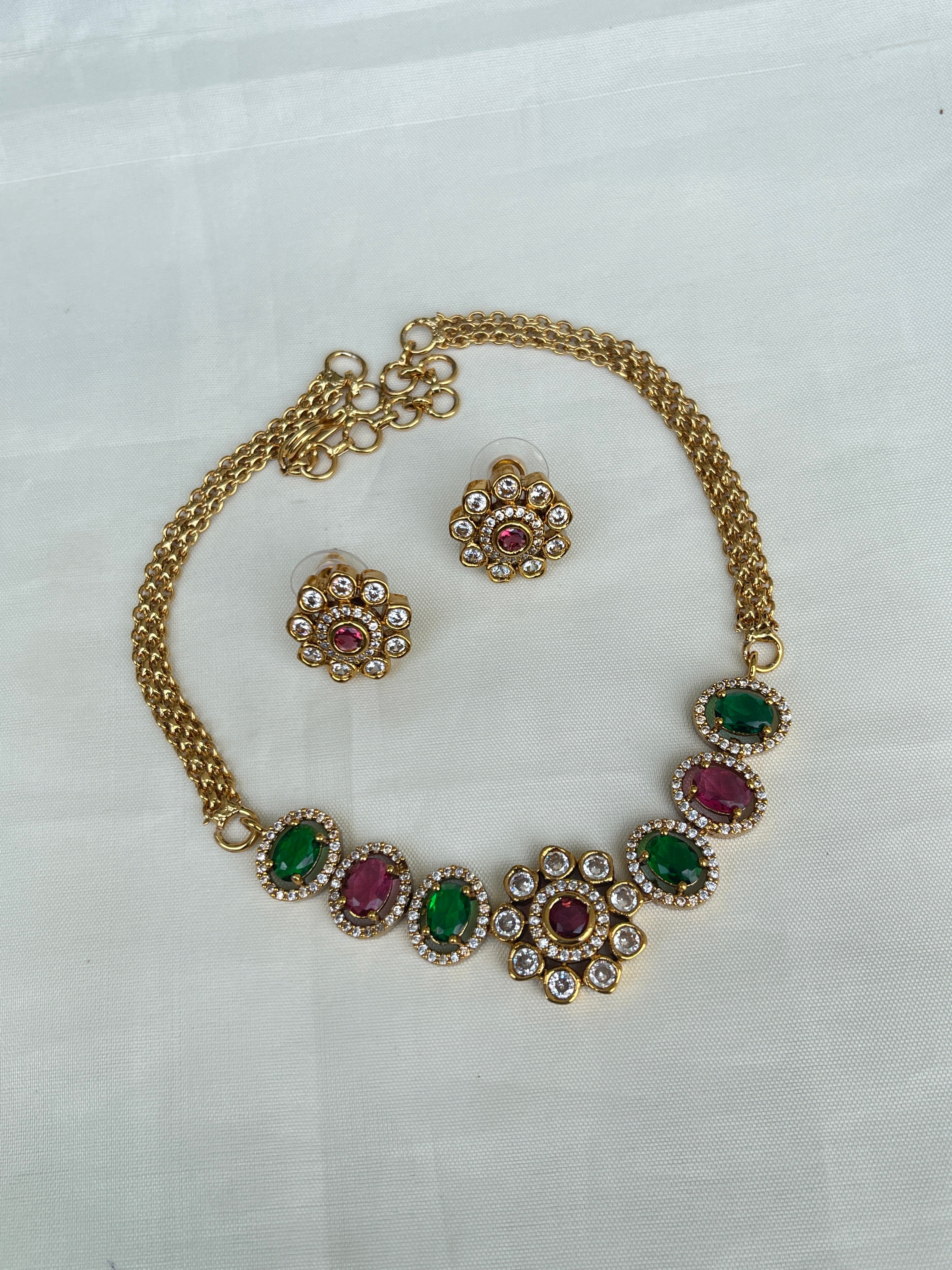 Multi choker /neckset suits for kids and adults..! Ch005