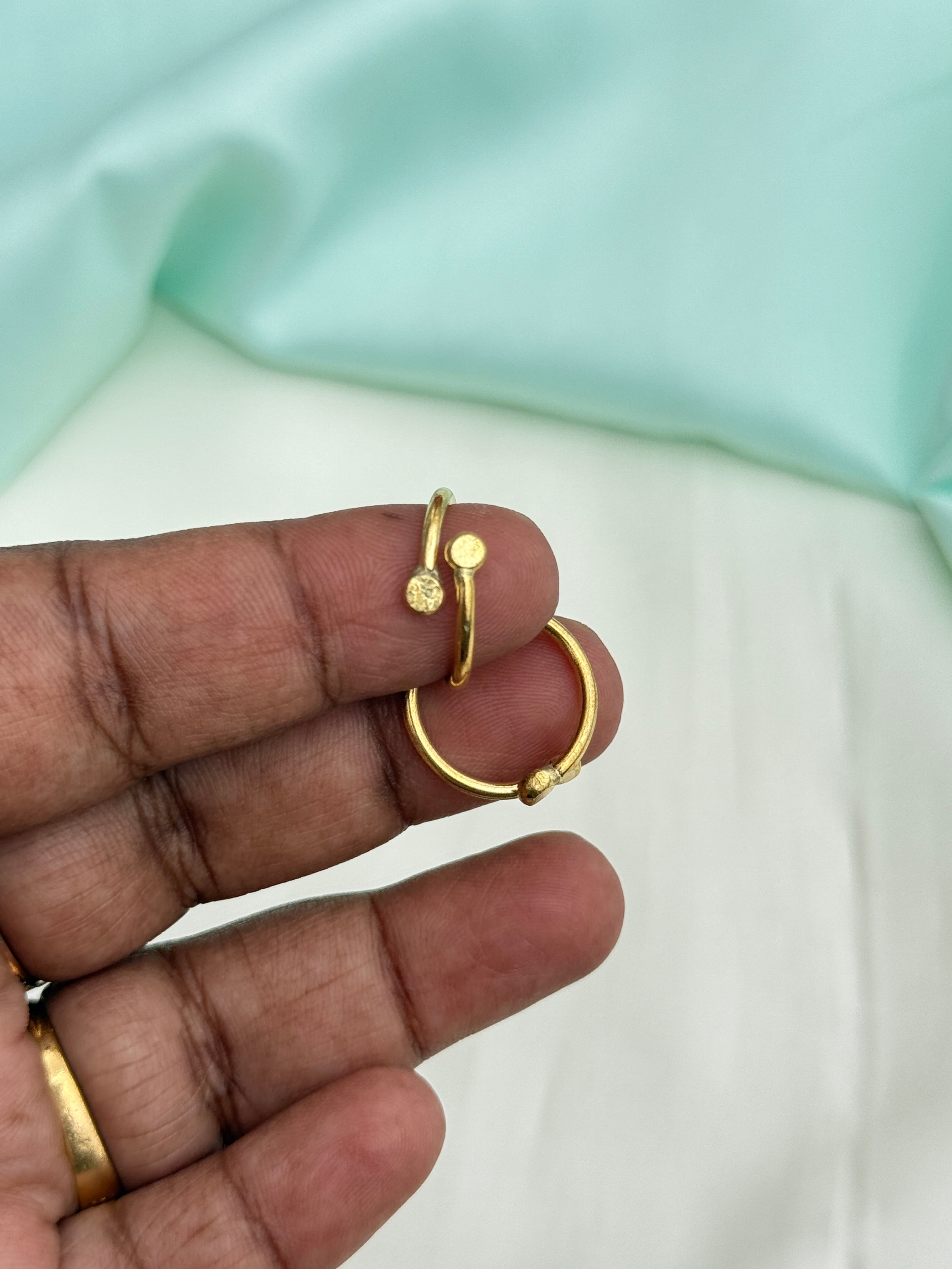 Tr001 adjustable panchaloham toe rings