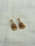 Er66 Lakshmi Devi small hanging earrings