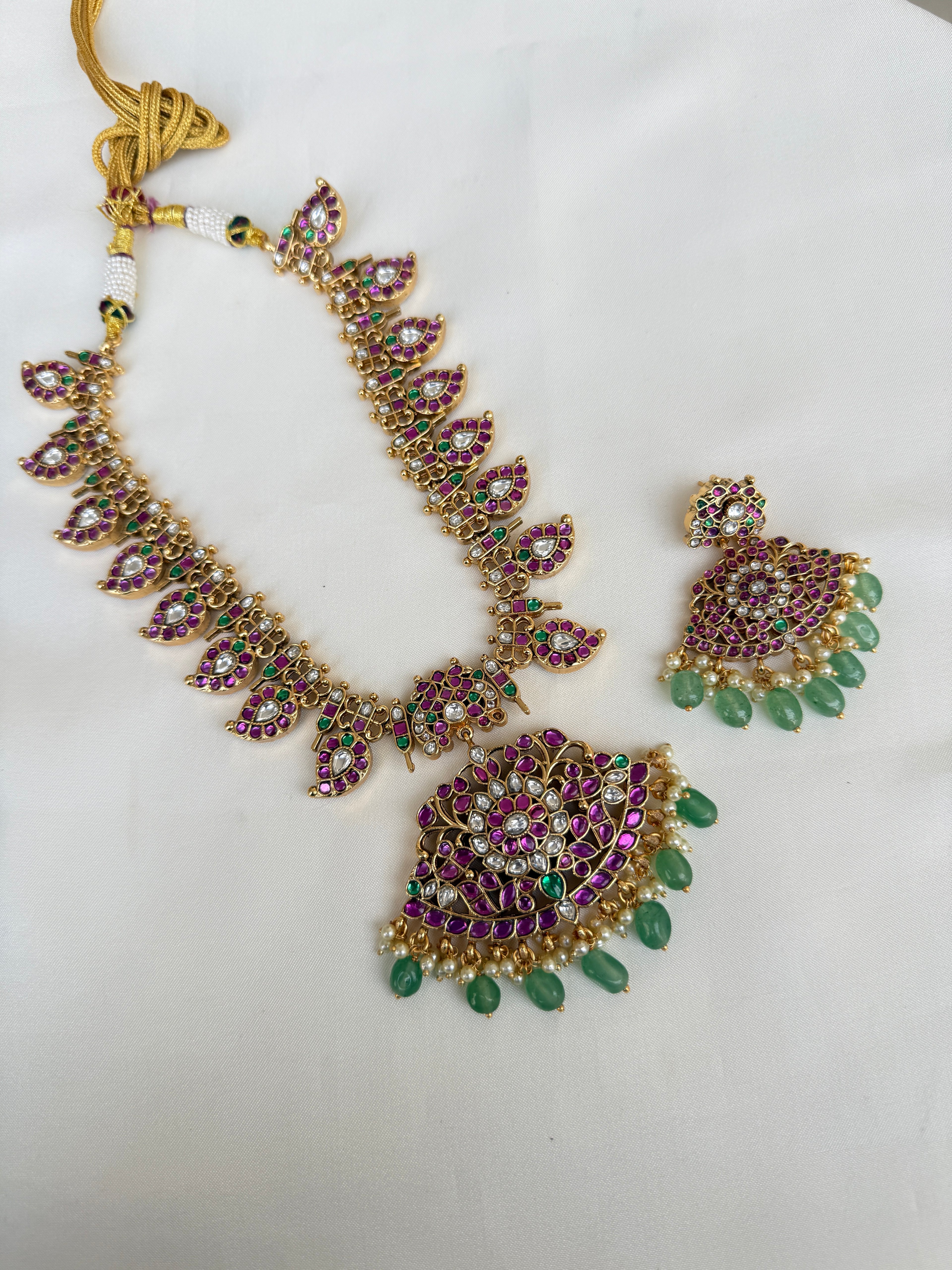 Mh002 reversible mango short neckset