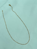 Dc143 anti tarnish small gold ball daily ware chain