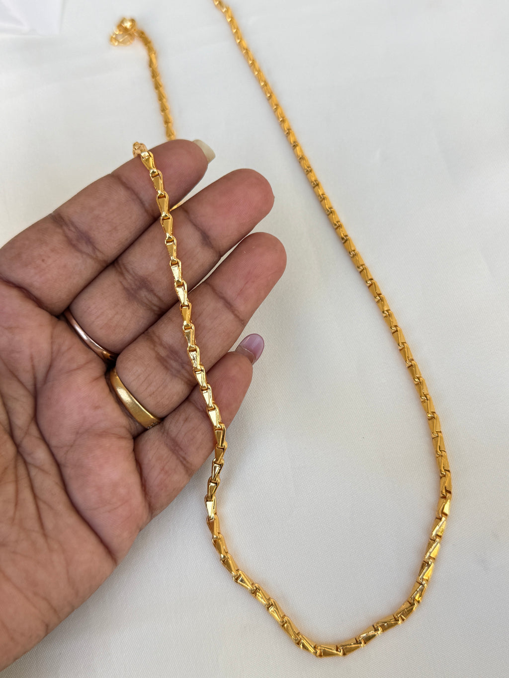 Tc005 26 inches panchaloham thali chain mangalsutra