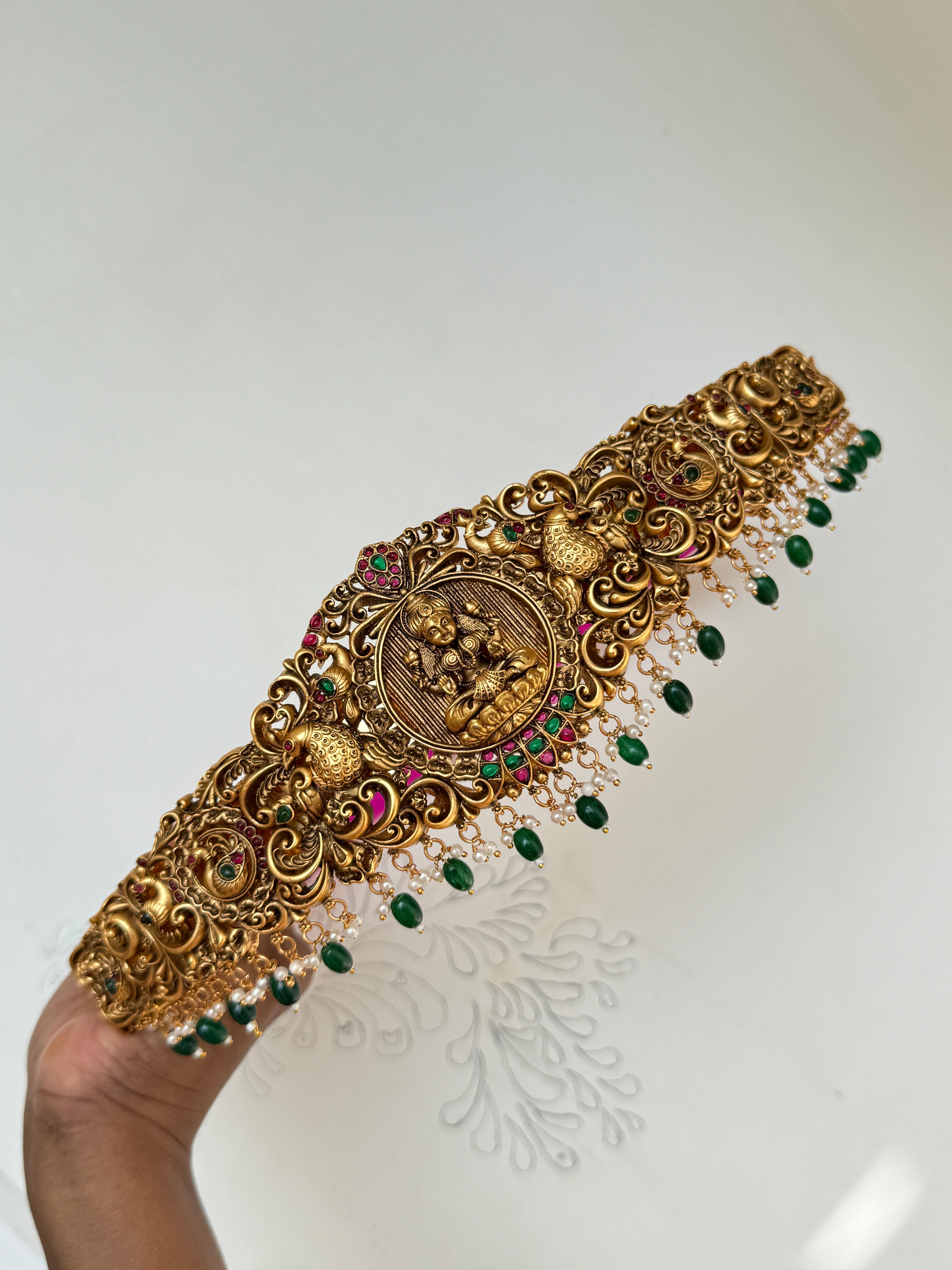 Hb522 antique nakshi Lakshmi Devi adults hipbelt