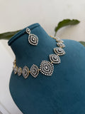 Ns521 diamond finish neckset Ns524 diamond finish neckset