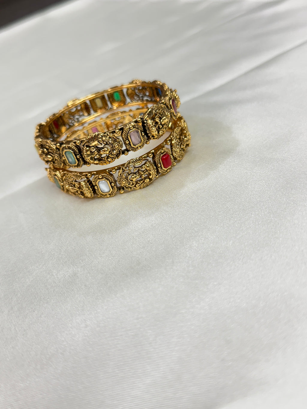 Sb107 Lakshmi Devi navarathan bangles