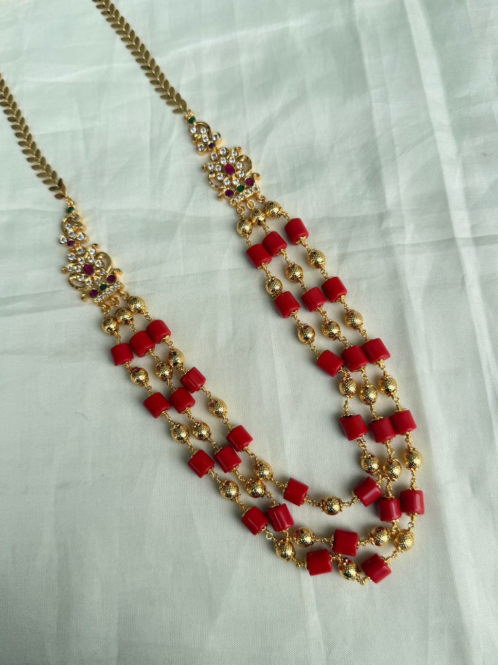 Bb5096 corals 3 lines chain