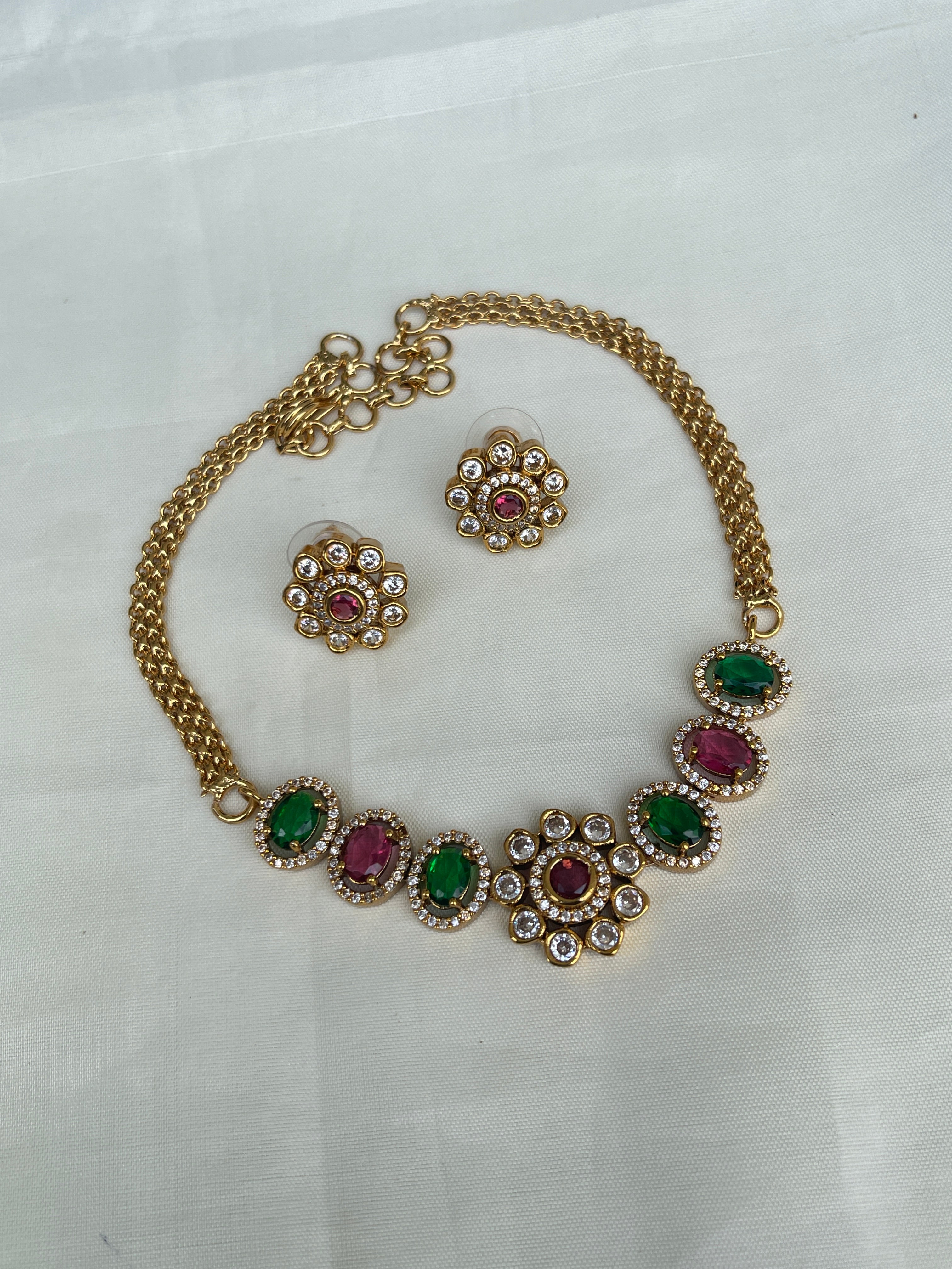 Multi choker /neckset suits for kids and adults..! Ch005