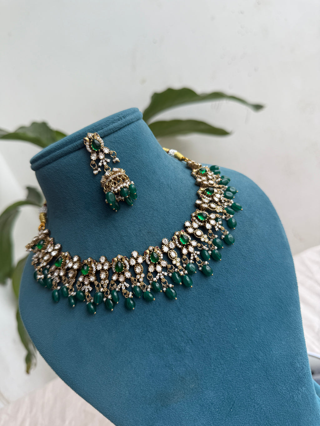 Ns514 moissanite neckset