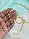 PH511 Panchaloham polished 30 inches plain thali chains
