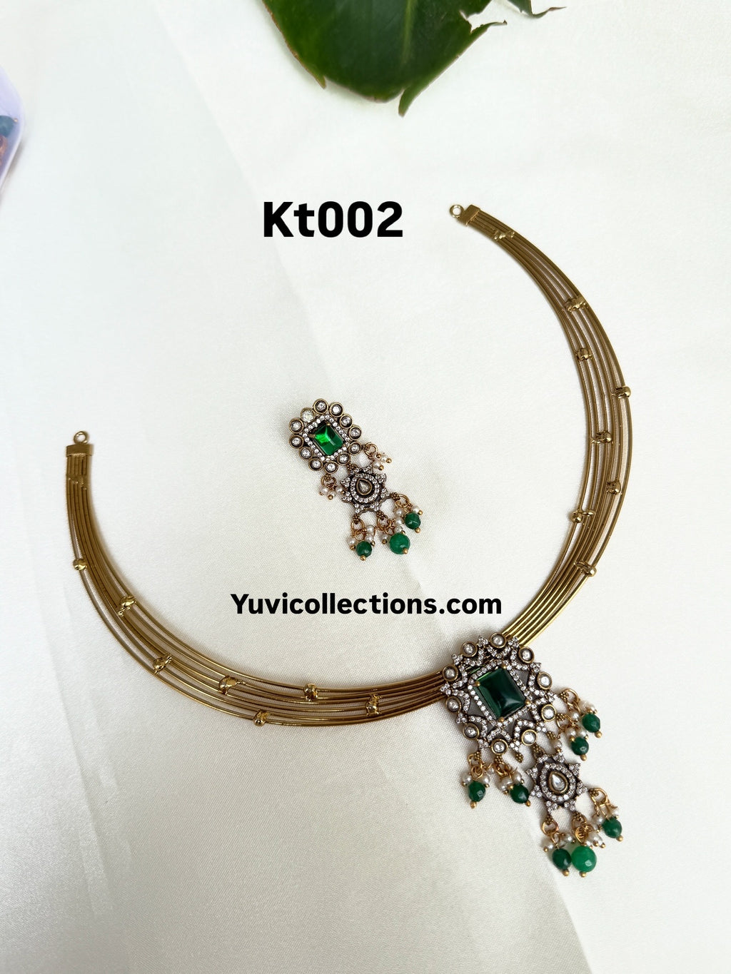 Kt002 Italian kante victorian moissanite pendant