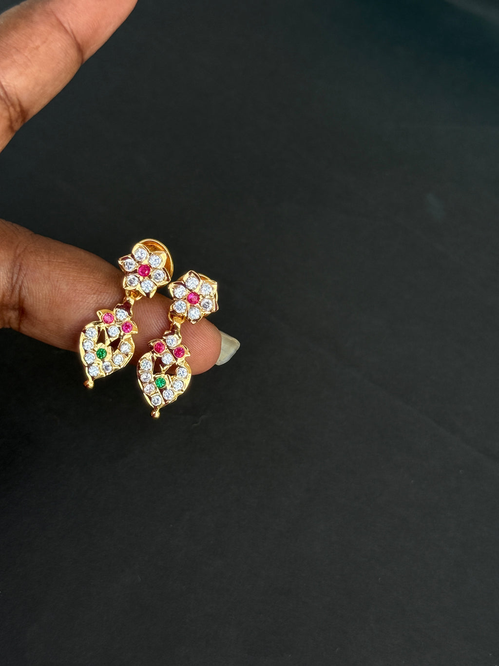 Ph009 removable hanging back screw panchaloham earrings