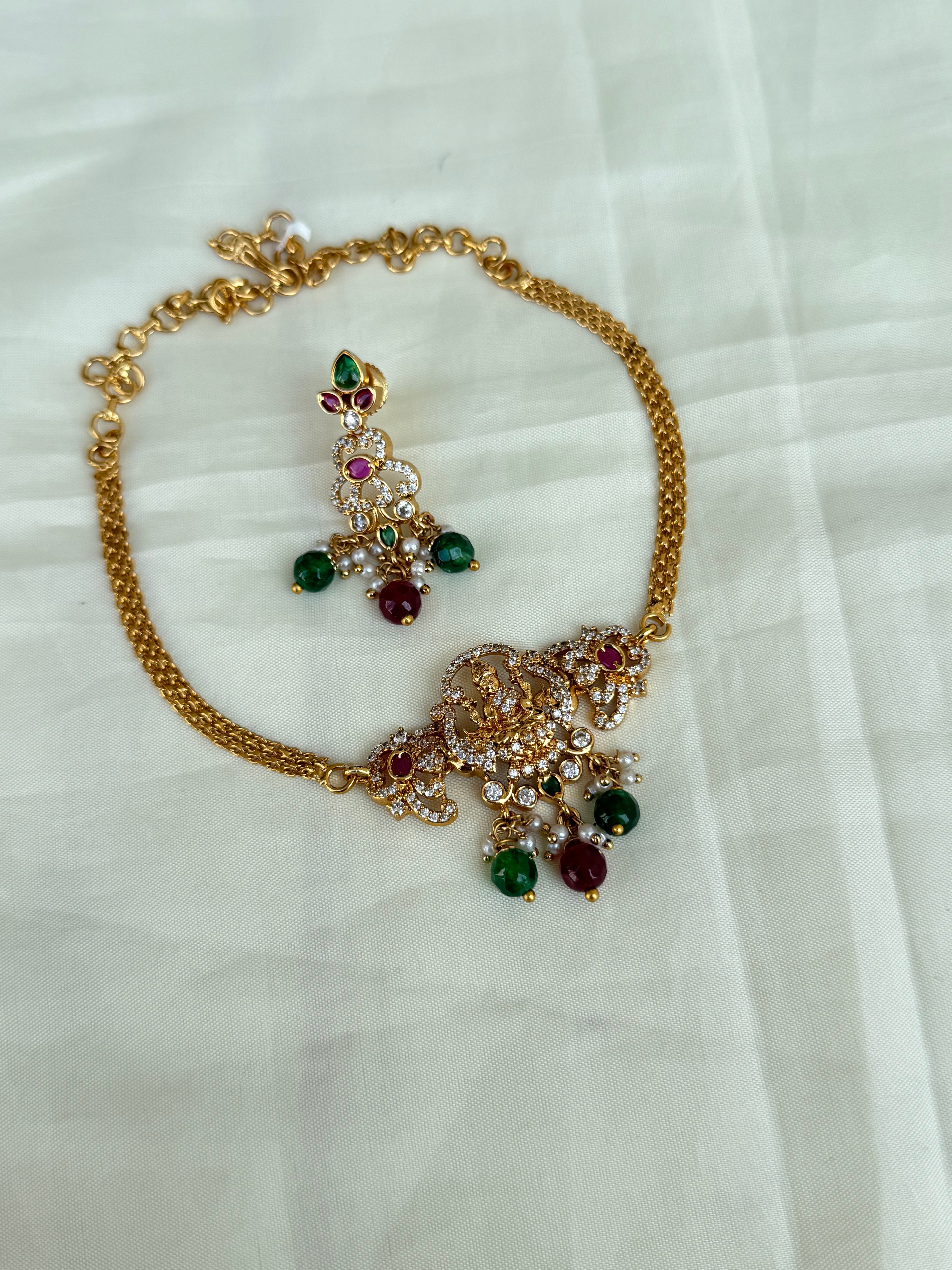 Ch0001 kids Laxmi Devi choker
