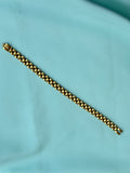MN027 anti tarnish gold chain bracelet suits for 2.8 and 2.10 size