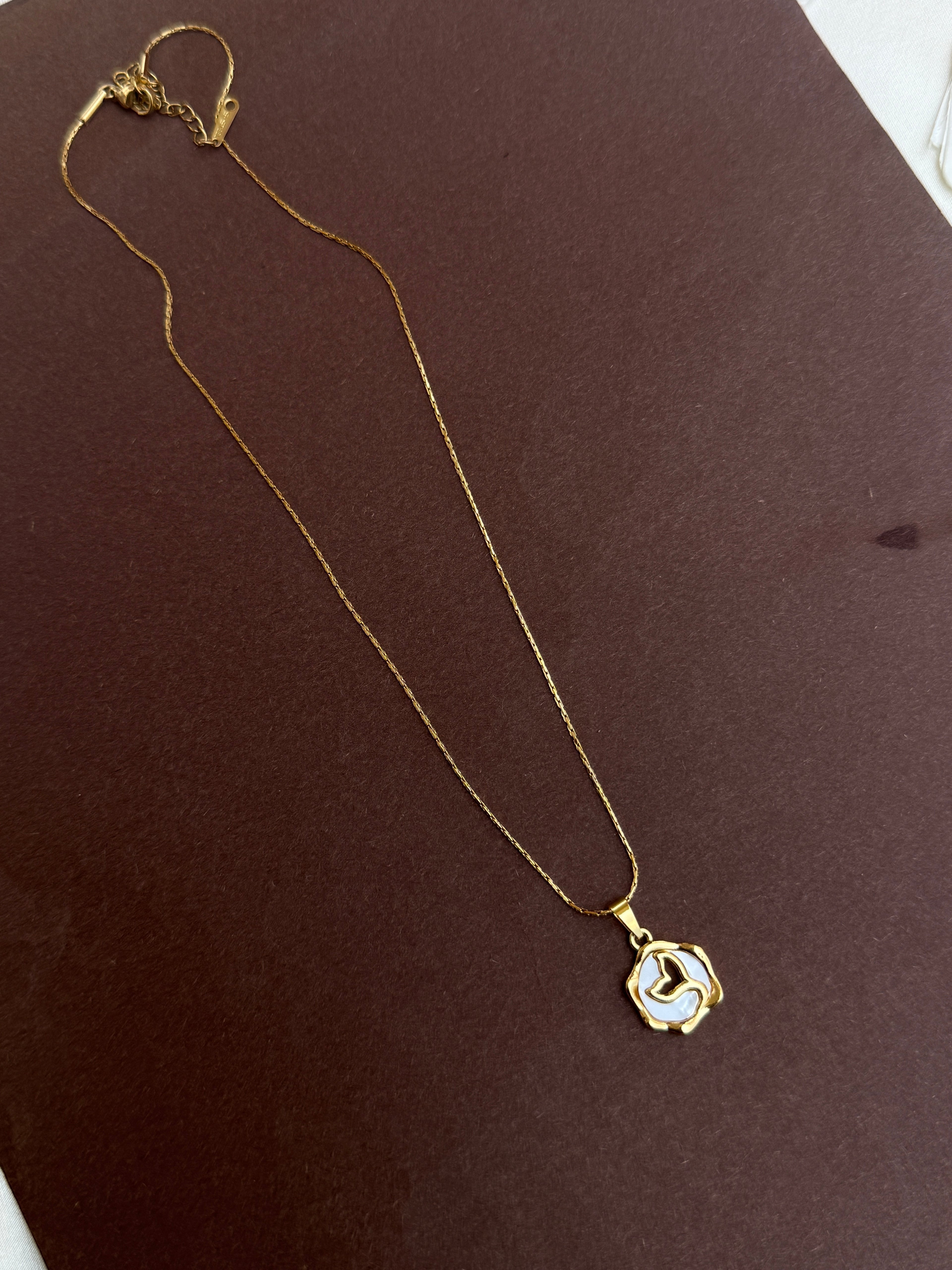 Dc027 anti tarnish daily wear chain with locket