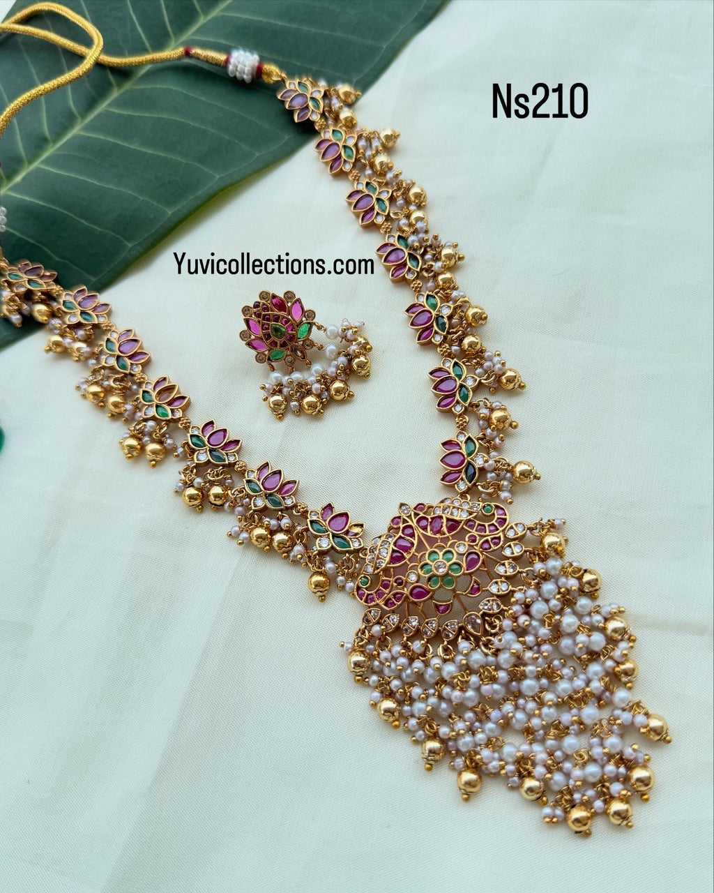 Ns210 kemp pearl neckset