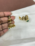 Er111 spiral butta Earrings