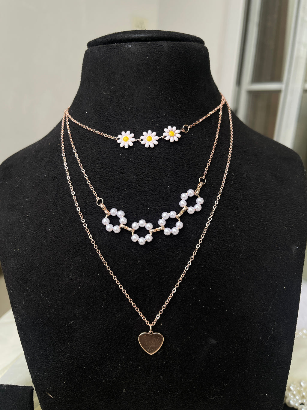 3 layers sunflower Western chain