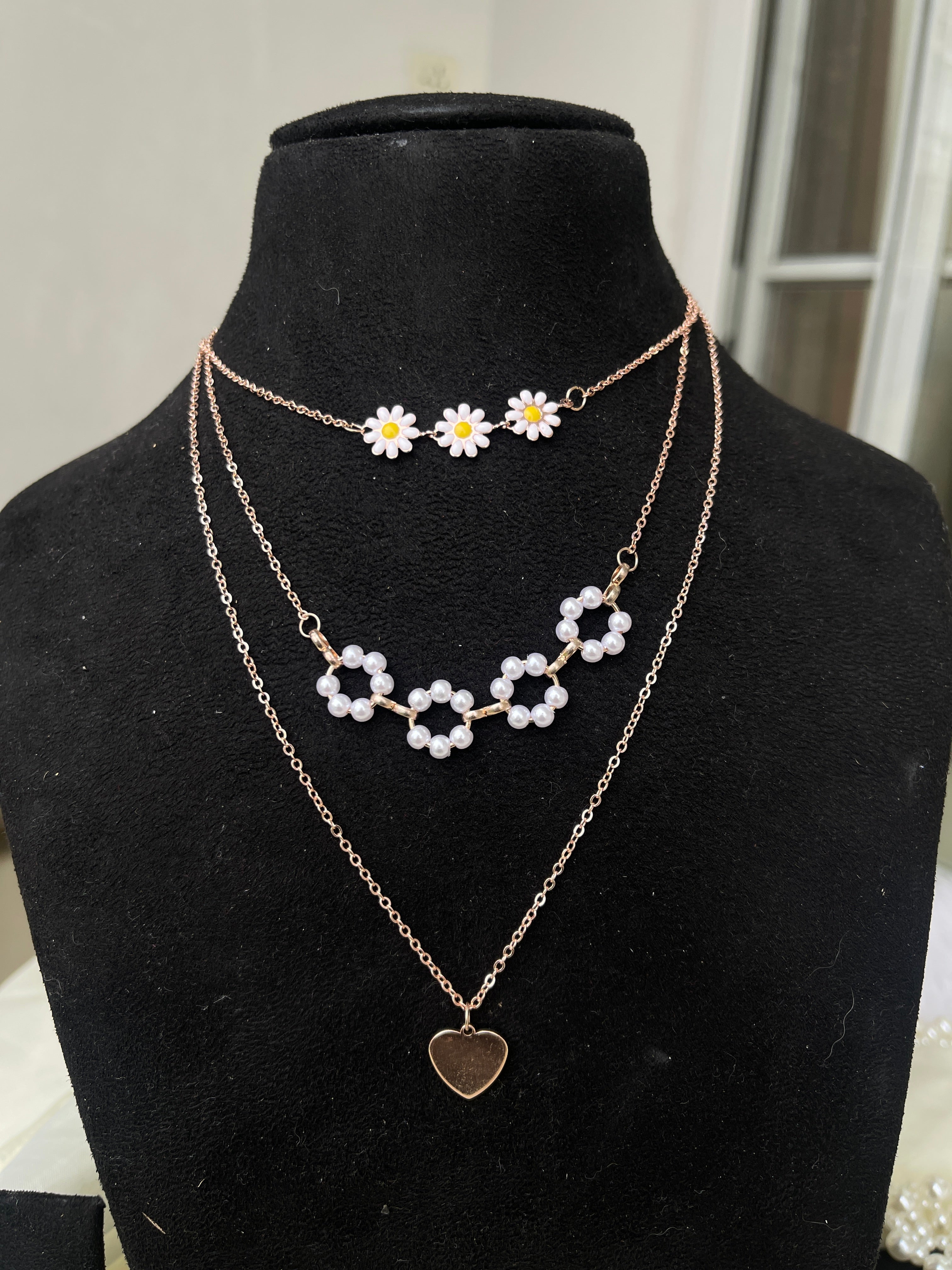 3 layers sunflower Western chain